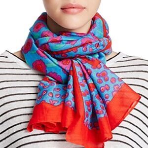 Kate Spade New York Tangier Mixed Floral Oblong Scarf